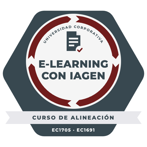 Actualización y digitalización corporativa a e-Learning Mixed Media alineado a los Estándares EC1705 y EC1691 del CONOCER